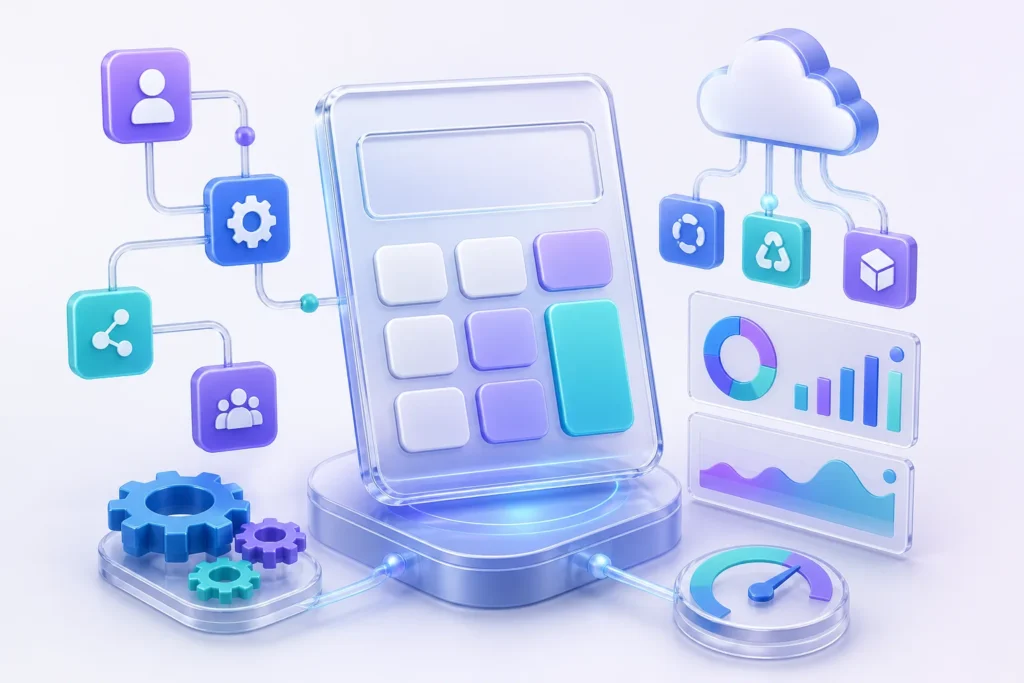 How do business automation services price their plans, and what extra costs can apply for setup, users, integrations, or