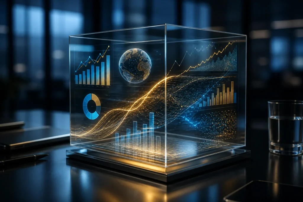 What are business intelligence services, and how do they differ from business intelligence software platforms?