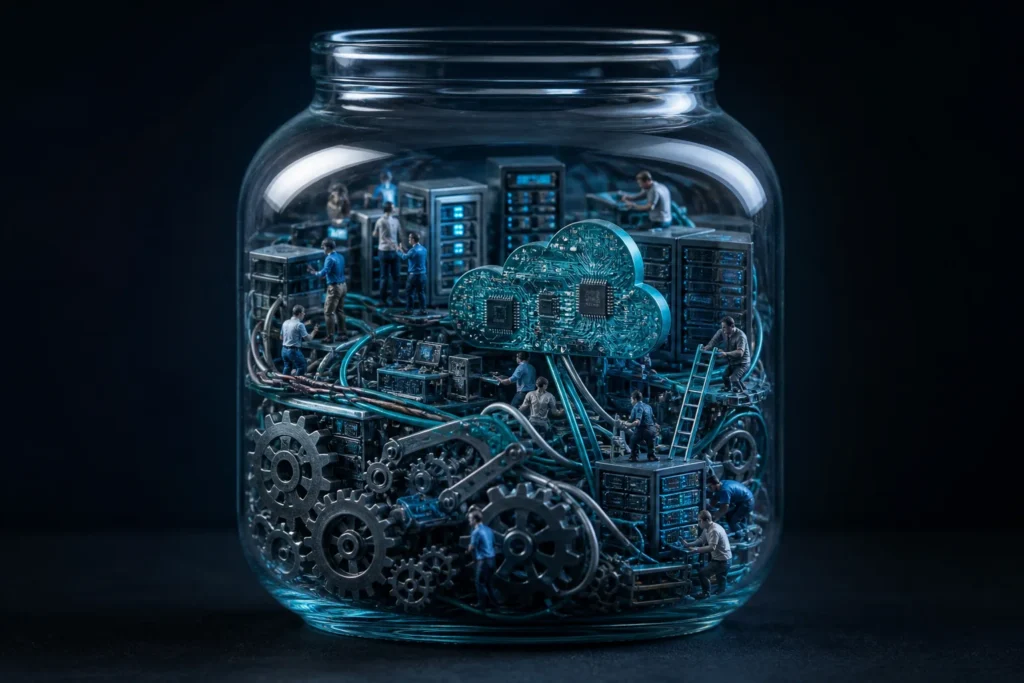 What costs are included in an AI implementation budget, beyond software or model fees?