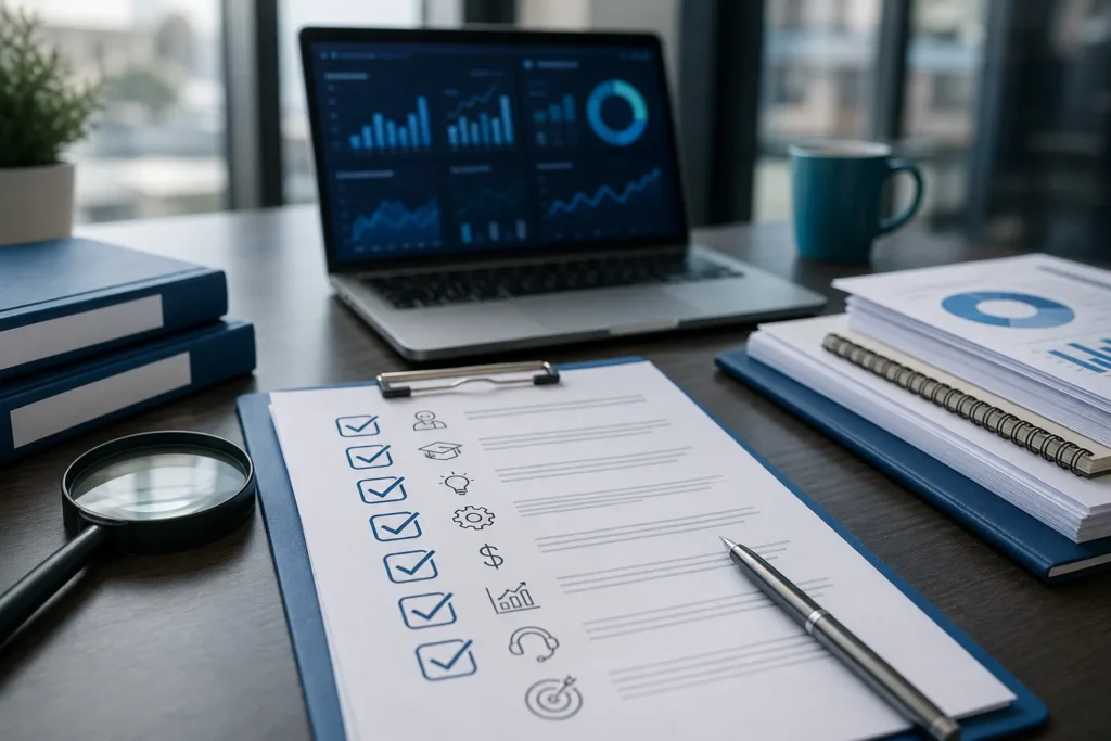 What criteria should a small business use to choose an AI consultant?